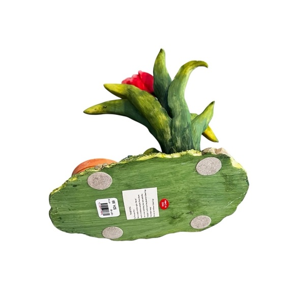 Yankee Candle Tart Wax Warmer Tulip Garden Lady Bug No Warmer W/Tag Discontinued - Picture 6 of 11